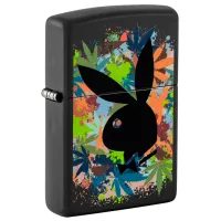 Зажигалка Zippo Playboy Черный / Латунь photo 2