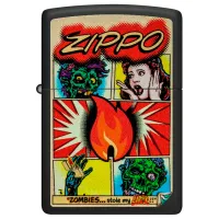 Зажигалка Zippo Comic Design Черный / Латунь photo 2