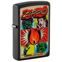 Зажигалка Zippo Comic Design Черный / Латунь photo 3
