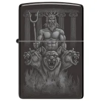 Зажигалка Zippo Guardian Design Черный / Латунь photo 3