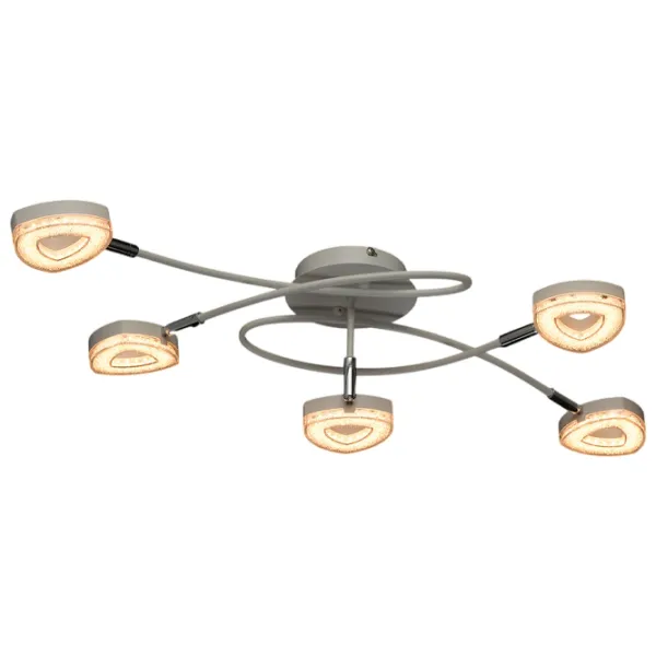 Lustră MW-Light Etingen 4 W / 5 socluri - LED photo 5 Lustră MW-Light Etingen 4 W / 5 socluri - LED photo 5
