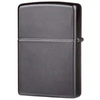 Brichetă Zippo Reg Gray Dust Mt Ltr Gray / Alamă