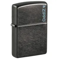 Зажигалка Zippo Classic Grey Серый / Латунь