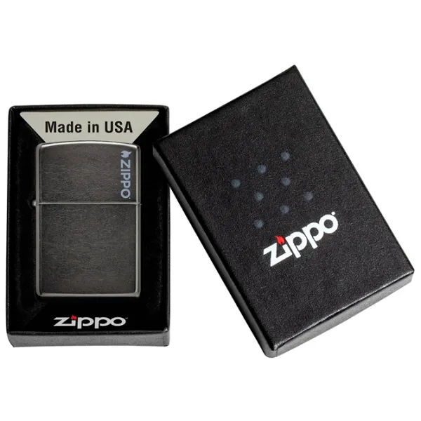 Brichetă Zippo Classic Grey Gray / Alamă photo 3