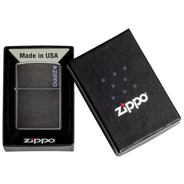 Brichetă Zippo Classic Grey Gray / Alamă photo 3