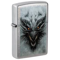 Зажигалка Zippo Dragon Design Серый / Латунь photo 2