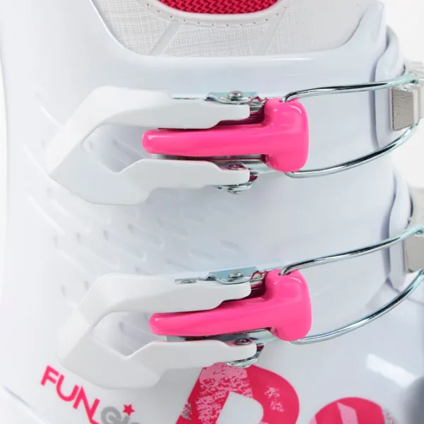 Clăpari de schi pentru copii Rossignol FUN GIRL 4 White / Poliuretan photo 5