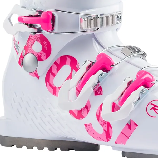 Clăpari de schi pentru copii Rossignol FUN GIRL 4 White / Poliuretan photo 6
