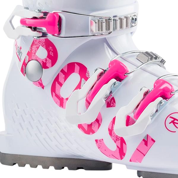Clăpari de schi pentru copii Rossignol FUN GIRL 4 White / Poliuretan photo 6