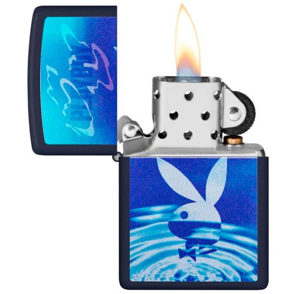 Brichetă Zippo Playboy Blue / Alamă photo 1