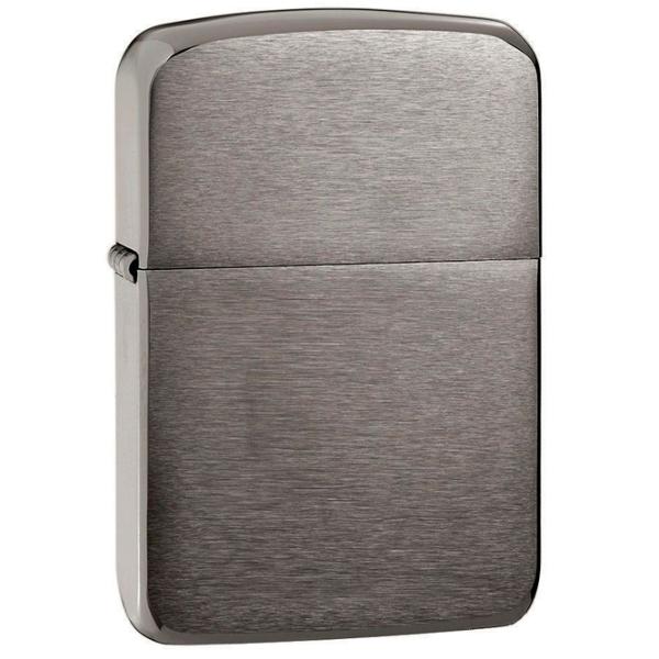 Зажигалка Zippo Replica™Black Ice Серый / Латунь photo 1