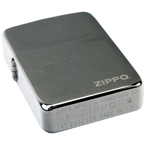 Зажигалка Zippo Replica™Black Ice Серый / Латунь photo 2