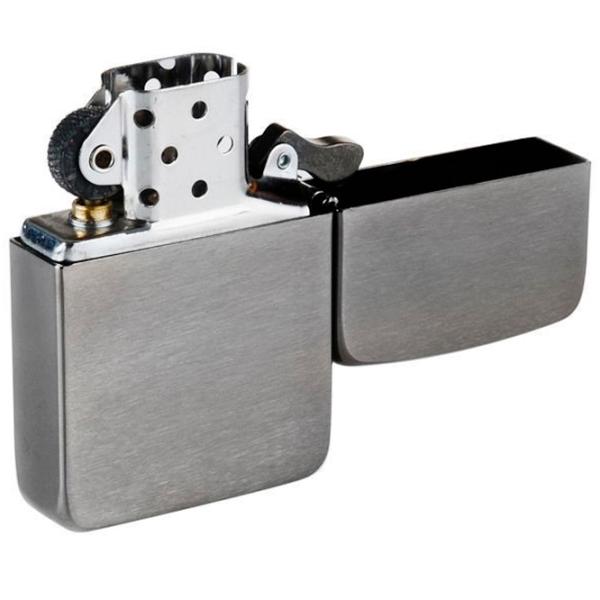 Зажигалка Zippo Replica™Black Ice Серый / Латунь photo 3