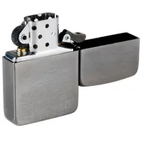 Зажигалка Zippo Replica™Black Ice Серый / Латунь photo 3