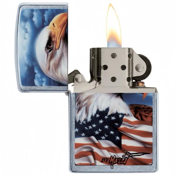 Зажигалка Zippo FREEDOM WATCH Нержавеющая сталь / Латунь photo 1