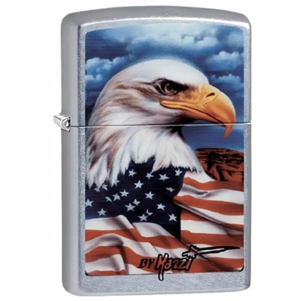 Зажигалка Zippo FREEDOM WATCH Нержавеющая сталь / Латунь photo 2