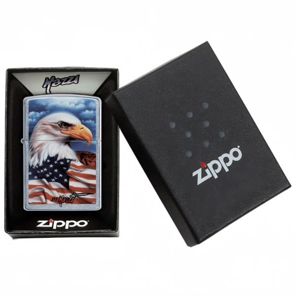 Зажигалка Zippo FREEDOM WATCH Нержавеющая сталь / Латунь photo 3