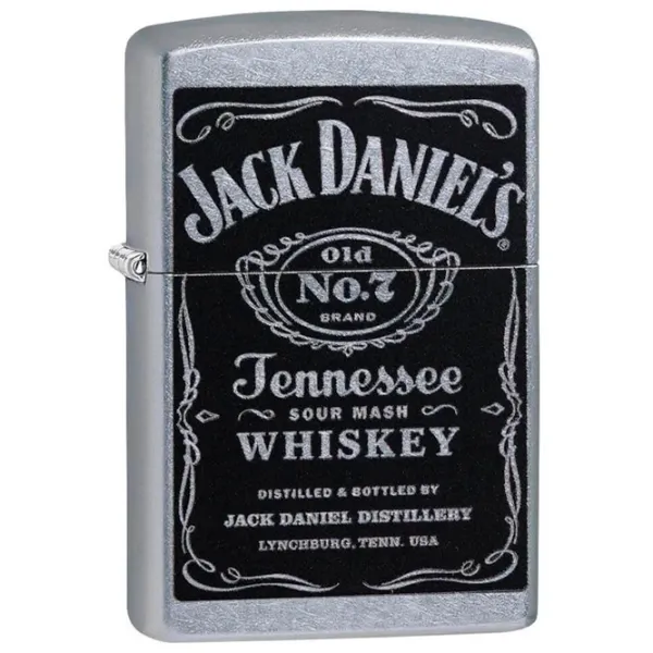 Brichetă Zippo Jack Daniel's Label Gray / Alamă photo 2