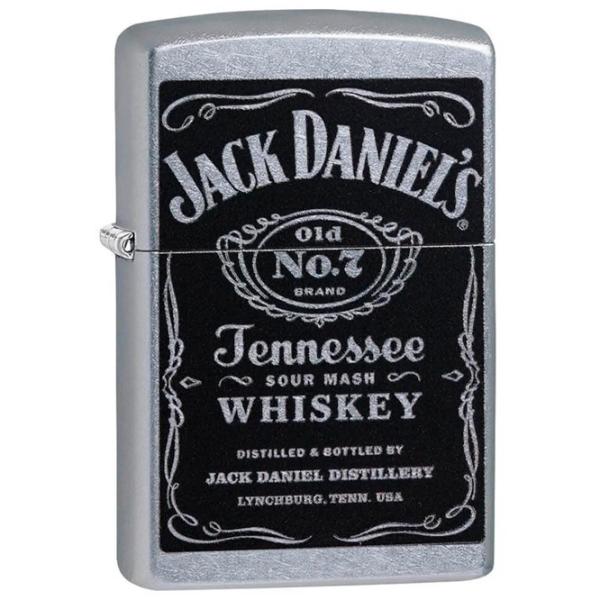 Brichetă Zippo Jack Daniel's Label Gray / Alamă photo 2