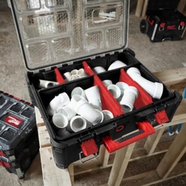 Ящик для инструментов Milwaukee PACKOUT 1 лист Пластик photo 6 Ящик для инструментов Milwaukee PACKOUT 1 лист Пластик photo 6