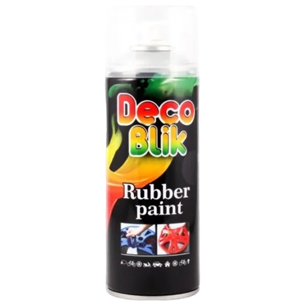 Vopsea auto Deco Blik Rubber paint 0001 0.45l / Pentru discuri photo 1