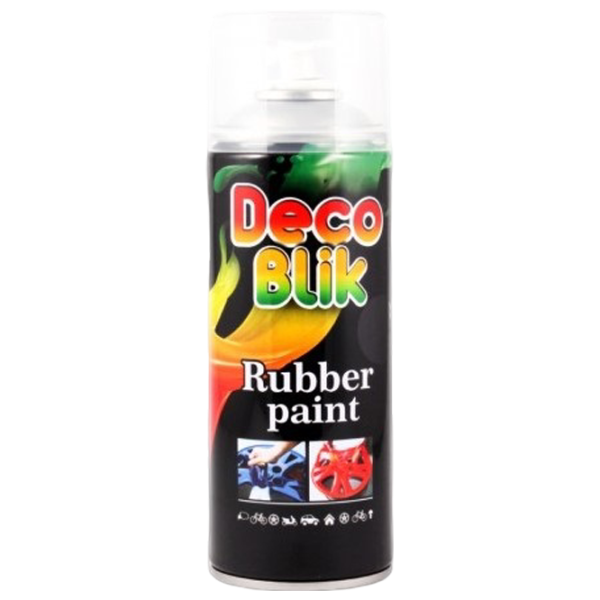 Vopsea auto Deco Blik Rubber paint 0001 0.45l / Pentru discuri photo 1