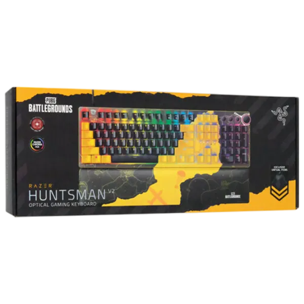 Tastatură Razer Huntsman V2 BATTLEGROUNDS Edition Cu fir / Black photo 5