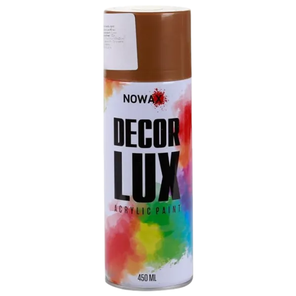Автомобильная краска Nowax Decor Lux  0.45л / Для металлических поверхностей photo 1 Автомобильная краска Nowax Decor Lux  0.45л / Для металлических поверхностей photo 1