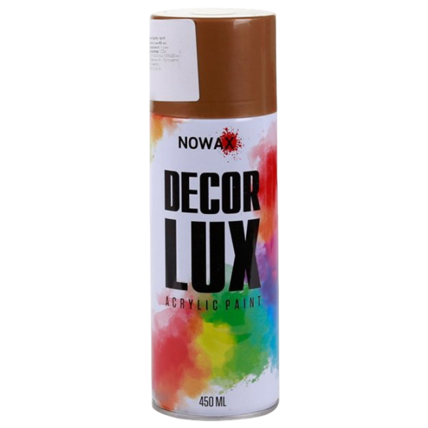 Автомобильная краска Nowax Decor Lux  0.45л / Для металлических поверхностей photo 1 Автомобильная краска Nowax Decor Lux  0.45л / Для металлических поверхностей photo 1