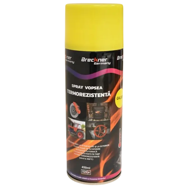 Vopsea auto Breckner 1250718  0.45l / Pentru suprafețe la temperaturi ridicate photo 1 Vopsea auto Breckner 1250718  0.45l / Pentru suprafețe la temperaturi ridicate photo 1