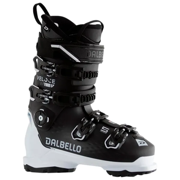 Clăpari de schi pentru femei Dalbello VELOCE 75 W GW Black White / Poliuretan photo 1