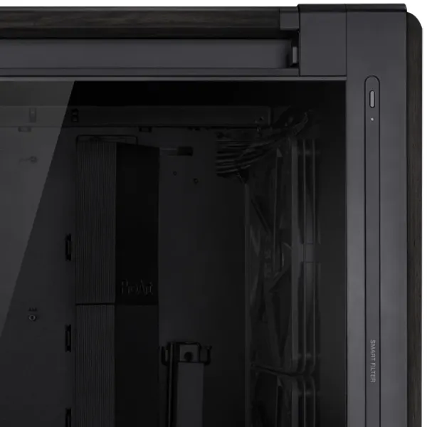 Carcasă Asus ProArt PA602 Wood Edition Mid Tower / Black photo 12