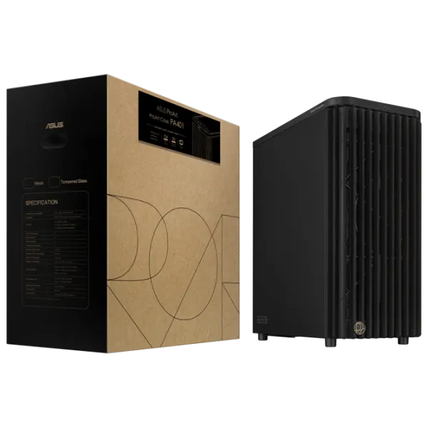 Carcasă Asus ProArt PA401 Wood Edition Mid Tower / Black photo 13