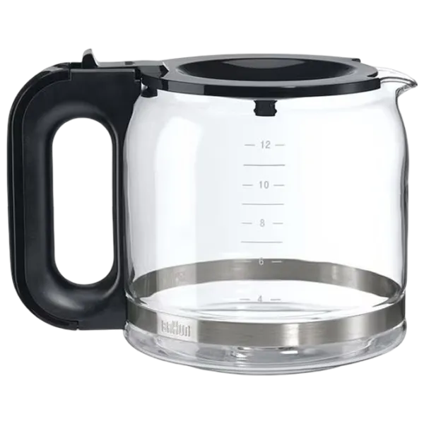 Cafetieră Braun PurAroma 7 KF 7120 BK  / 1.5 l / Silver photo 3