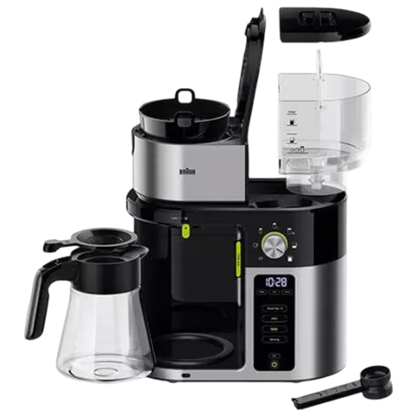 Кофеварка Braun KF 9050 BK  / 1.5 л / Серебряный photo 2