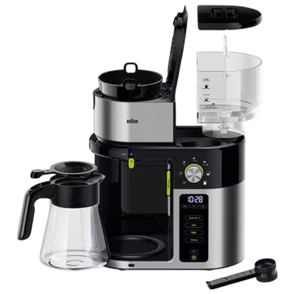 Кофеварка Braun KF 9050 BK  / 1.5 л / Серебряный photo 2