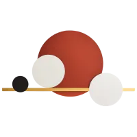 Настенная люстра Ozcan 153-k 16 Вт / 1 цоколь - LED