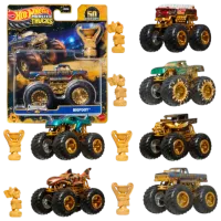 Комплект машин Hot Wheels Monster Trucks – BIGFOOT JDV96  / / Золотoй Разноцветный