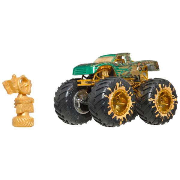 Set de mașini Hot Wheels Monster Trucks – BIGFOOT JDV96  / / Auriu Multicolor photo 4