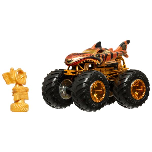 Set de mașini Hot Wheels Monster Trucks – BIGFOOT JDV96  / / Auriu Multicolor photo 6