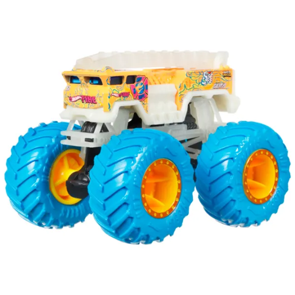 Комплект машин Hot Wheels Monster Trucks – Glow in the Dark JFX08  / / Серый Разноцветный photo 7