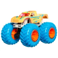 Set de mașini Hot Wheels Monster Trucks – Glow in the Dark JFX08 / / Gray Multicolor photo 8