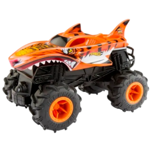 Mașină Hot Wheels HW Tiger Shark HNV03 8 km/h / 2.4 GHz / White Orange photo 1