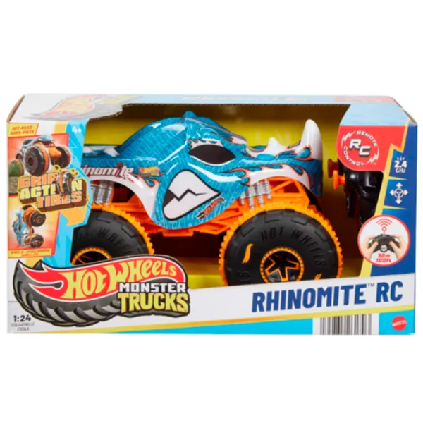 Машинка Hot Wheels Rhinomite JBK11 8 км/ч / 2.4 ГГц / White Синий photo 7
