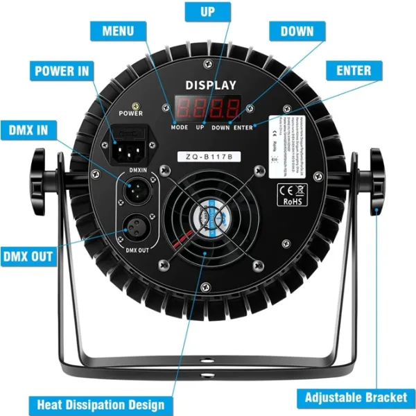 Комплекты для освещения BONAUDIO ZQ01061 Черный / 100 - 240 В photo 4