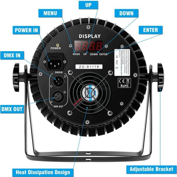 Комплекты для освещения BONAUDIO ZQ01061 Черный / 100 - 240 В photo 4