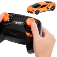 Mașină Hot Wheels Lamborghini Revuelto HWW55 / 2.4 GHz / Black Orange photo 2