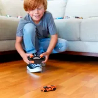 Mașină Hot Wheels Lamborghini Revuelto HWW55 / 2.4 GHz / Black Orange photo 7