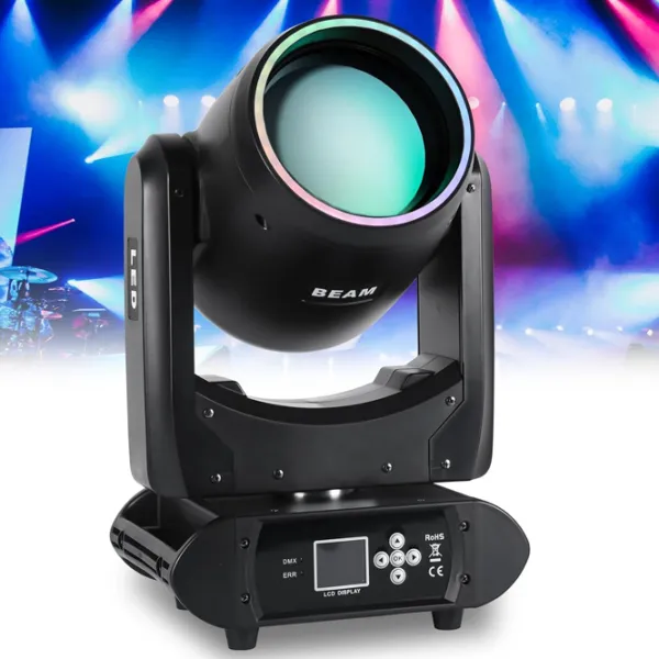 Fascicul luminos BONAUDIO Aurora 300 Moving Head Light Stage Light Black / 100 - 240 V photo 4 Fascicul luminos BONAUDIO Aurora 300 Moving Head Light Stage Light Black / 100 - 240 V photo 4