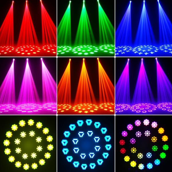 Fascicul luminos BONAUDIO Aurora 300 Moving Head Light Stage Light Black / 100 - 240 V photo 5 Fascicul luminos BONAUDIO Aurora 300 Moving Head Light Stage Light Black / 100 - 240 V photo 5